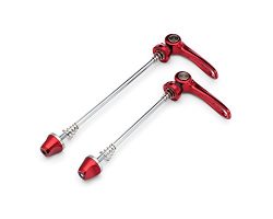 Quick Release Bicycle Skewer Set by BW – Front and Rear Road Bike QR Axle Skewer Set ̵ ...