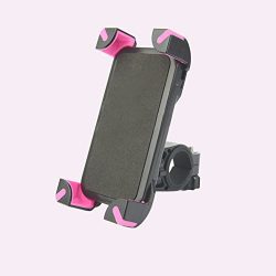 Bike Cell Phone Mount Holder Mobile Phone Mount for Bicycle Motorcycle Handlebar Phone Mount for ...