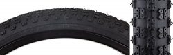 Sunlite MX3 BMX Tires, 20″ x 1.75″, Black/Black