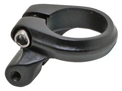 Sunlite Bicycle Rack Seat Clamp, 34.9mm, Black