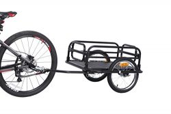 Sepnine foldable bicycle cargo trailer large sized 20300 (black)