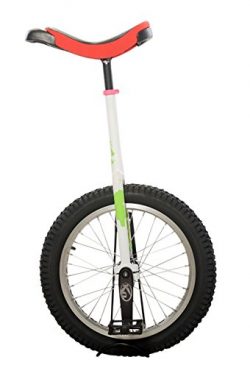 Koxx Troll 20 Trials Unicycle, Red/White with Black Pedals and Silver Rims