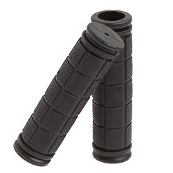 Aklamater Rubber Handlebar Grips For Bicycle/Fixed Gear/Mountain/Folding Bike Double Lock-on Bar ...