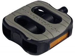 Diamondback 9/16-Inch Spindle Bicycle Comfort Pedal, Black/Gray