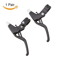 Bicycle Brake Levers 2pcs Mountain Bike Brake Handles 4 Finger 2.2cm Diameter for Most Bicycle,  ...