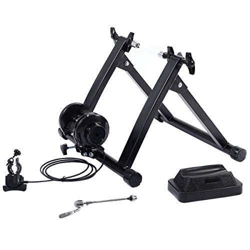 Giantex Magnetic Indoor Bicycle Bike Trainer Exercise Stand 5 levels of Resistance