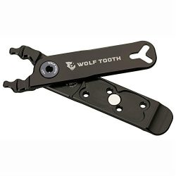 Wolf Tooth Components Combo Masterlink Pliers Multi-Tool Black w/ Gunmetal Bolt