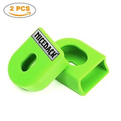 NICEDACK Bicycle Crankset Protective Cover, 2 PCS Sleeve Protector Mountain Road Bike Arm Boots  ...