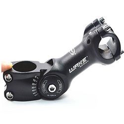 Wake MTB Stem 31.8 110mm 0-60 Degree Adjustable Bike Stem Mountain Bike Stem Short Handlebar Ste ...