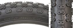 Sunlite MX3 BMX Tires, 20″ x 2.125″, Black/Black