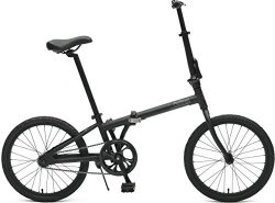 Critical Cycles 2643 Judd Folding Bike Single-Speed With Coaster Brake, Matte Black, 26cm/One Size