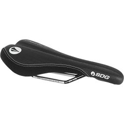 SDG Components Fly MTN Cro-Mo Saddle – Men’s Black/White, 133mm