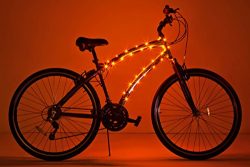 Brightz, Ltd. Cosmic Brightz LED Bicycle Frame Light, Orange