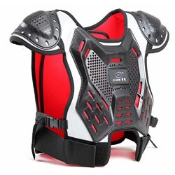 Children’s Professional Armor Vest Motocross Armor Protective Kids Skate Board Skiing Back ...