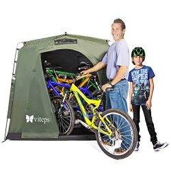 Viteps Space-Saving Outdoor Storage Shed Tent, Stores Bicycles, Tools storage, Toys, Pool Suppli ...