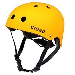 GIORO Skateboard Helmet Impact Resistance Safe Helmet with Ventilation Multi Sport for BMX Bike  ...