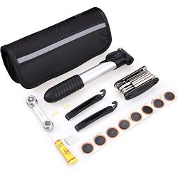 Sospers Bike Repair Tool Kit, Cycling Mechanic Tool Kit With Handy Bag, Portable Bicycle Equipme ...