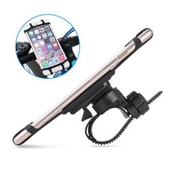 OUTERDO Universal Lightweight Premium Bike&Motorcycle Phone Mount, 360° Rotation GPS Bike Ce ...