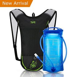 SKL Hydration Pack Water Backpack with Water Bladder 2L BPA Free Hydration BackPack For Running  ...