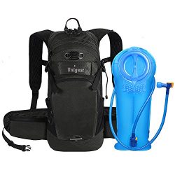 Unigear Hydration Packs Backpack with 2L TPU Water Bladder Reservoir for Running, Hiking, Climbi ...