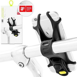 Universal Bike Phone Mount, Bicycle Handlebar Stroller Holder for iPhone/Android Smartphones/Any ...