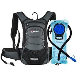 MIRACOL Hydration Backpack with Free Water Bladder, Thermal Insulation Hydration Pack Keeps Liqu ...