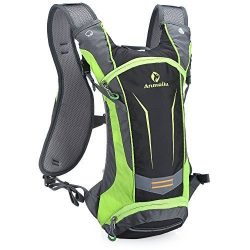 Paladineer 8L Hydration Backpack Daypack Cycling Pack Sport Bag Hiking Backpack Bike Backpack Green