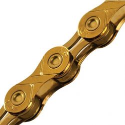 KMC X11SL 11 Speed 116L Bike Chain, Titanium Gold