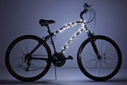 Brightz, Ltd. Cosmic Brightz LED Bicycle Frame Light, White
