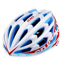 Gonex Adult Bike Helmet, Lightweight Ventilated Road Cycling Helmet,CPSC Certified (L, White)