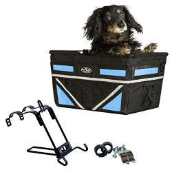 2018 Pet-Pilot “MAX” Dog Large Bike Basket Carrier | 8 color options for your bicycl ...