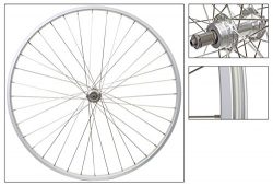 Wheel Master 27 x 1-1/4 Rear Bicycle Wheel, Freewheel, Silver 36H