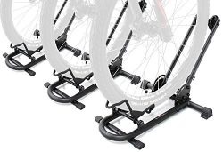 Bikehand Bike Floor Parking Rack Storage Stand Bicycle Pack of 3