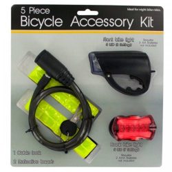 Kole Imports Bicycle Accessory Kit – Set of 2