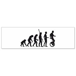 Car Bumper Sticker – Development Unicycle