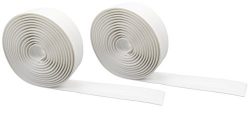 Domain Cycling EXTRA LONG Gel Bicycle Handlebar Bar Tape Wrap for Road Bikes and Cycling (White)