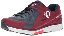 Pearl iZUMi Women’s W X-Road Fuel v5 Cycling Shoe, Port/Midnight Navy, 41.0 M EU (9.2 US)