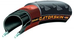 Continental Gatorskin DuraSkin Bicycle Tire (27x 1 1/4, Wire Beaded, Black)