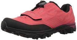 Pearl iZUMi Women’s W X-Alp Elevate Cycling Shoe, Cayenne/Port, 40.5 M EU (8.8 US)