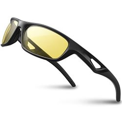 RIVBOS Polarized Sports Sunglasses Driving Sun Glasses Shades for Men Women Tr 90 Unbreakable Fr ...