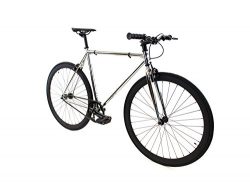 Golden Cycles Single Speed Fixed Gear Bike with Front & Rear Brakes