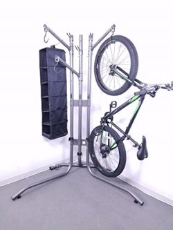 Rec-Rack Super-Duty Garage Storage Rack for Multiple Bicycles, Skis, Skateboards, Helmets, More!