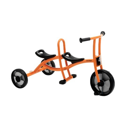 Constructive Playthings WIN-554 Trike for Two Tricycle for two Children, kindergarten Grade to 3 ...