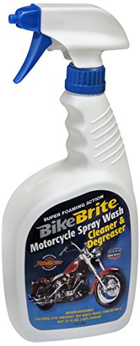 Bike Brite MC44K Blue/White Motorcycle Spray Wash Gift Pack – 32 fl. oz.