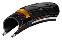 Continental Country Plus Travel ETRTO (50-559) 26 x 2.0 REFLEX Bike Tires, Black