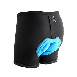 Sportneer Men’s 3D Padded Bicycle Cycling Underwear Shorts w/Anti-Slip Design, Breathable  ...