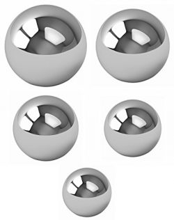 500 Piece Assorted Loose Bicycle Bearing Balls 1/8″, 5/32″, 3/16″ 7/32″  ...