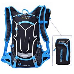 Cycling Backpack, Bike Shoulder Bag Lightweight Outdoor Sports MTB Riding Backpack Hydration Com ...