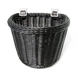 Colorbasket 02188 Junior Front Handlebar Bike Basket, Black