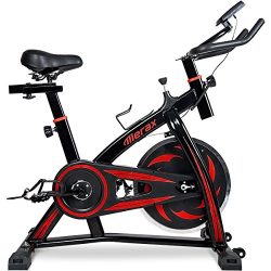 Merax S301 indoor Cycling Bike Cycle Trainer Exercise Bicycle (Color Red)